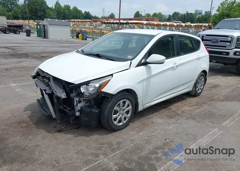 2014 Hyundai Accent Gs from USA, damaged, VIN KMHCT5AE0EU183424